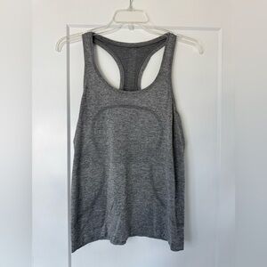 Lululemon Swiftly Heather Gray Racerback Tank